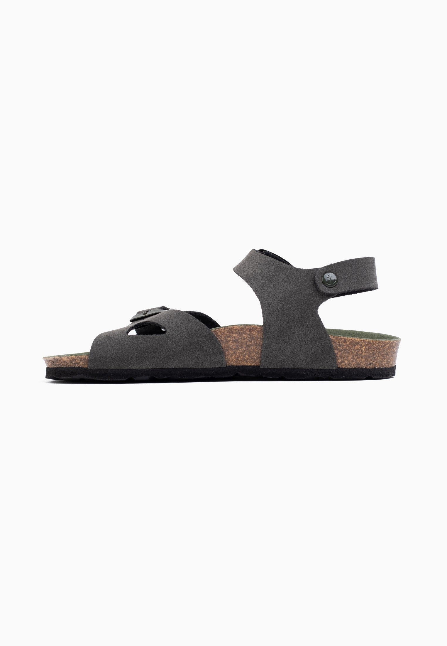 Pegase Grey Multi-Strap Sandals