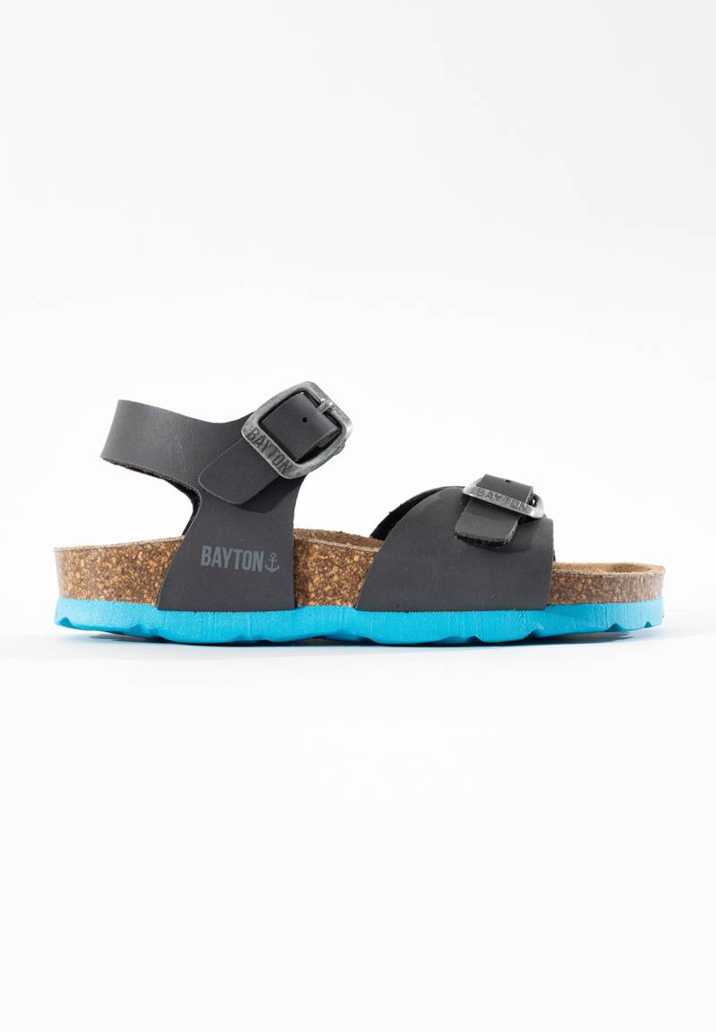 Pegase Black Multi-Strap Sandals