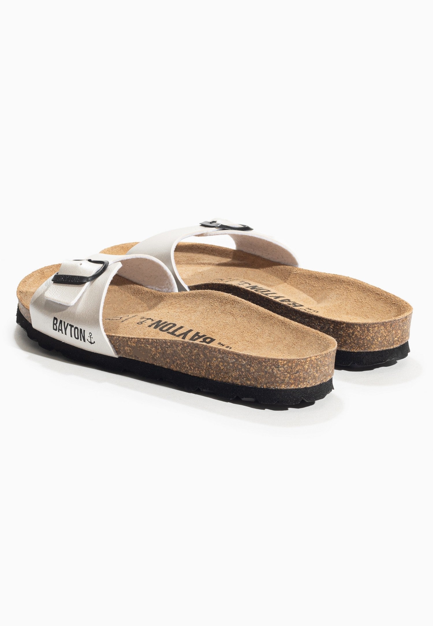 Sandalias Praga Plata claro