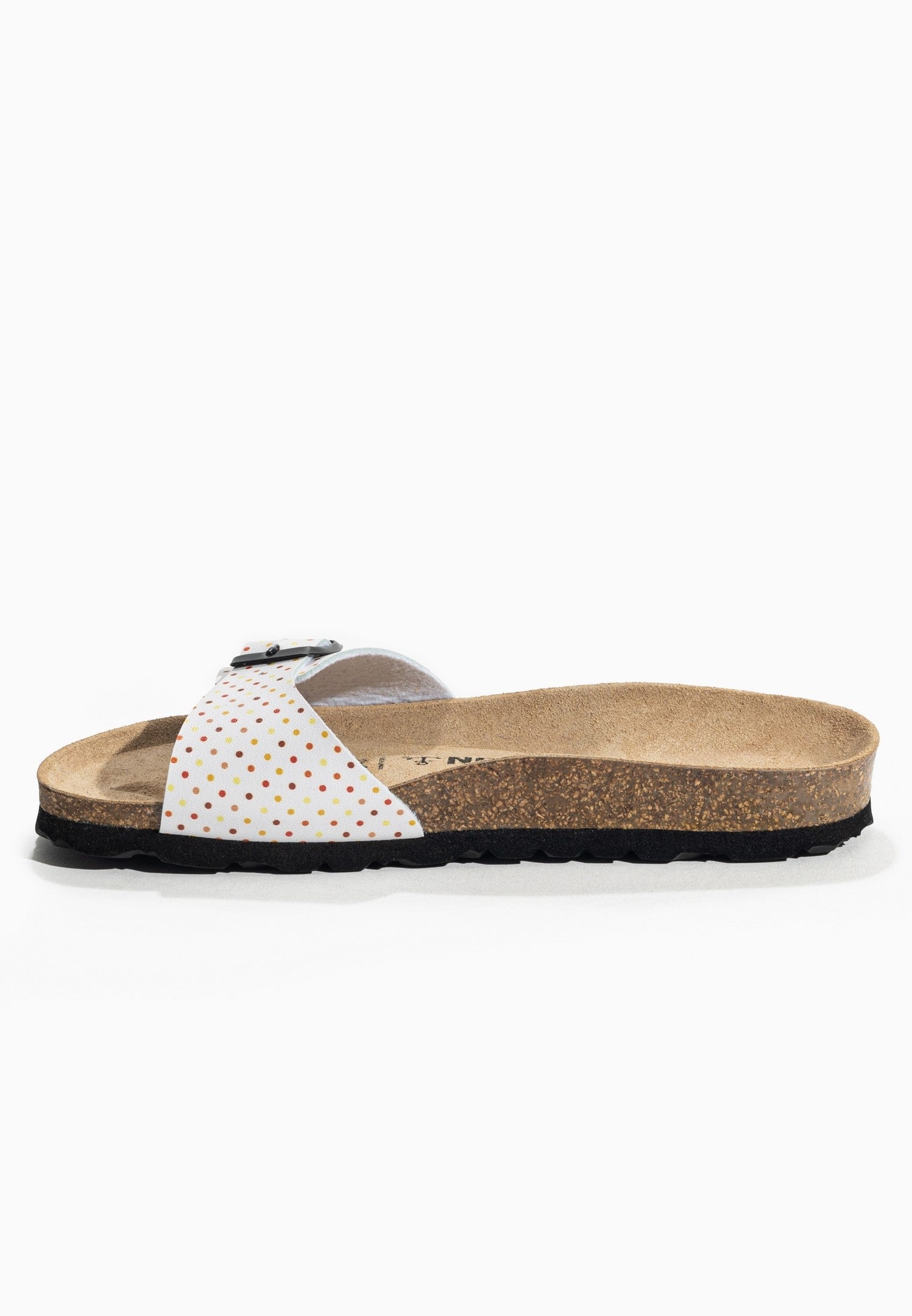 Sandalias Praga Blanco con Lunares