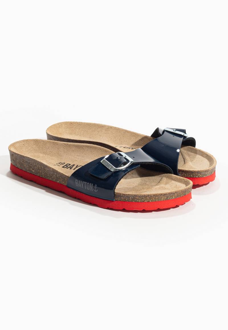 Prague 1 Strap Sandals Navy Blue