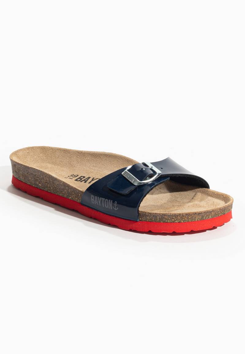 Prague 1 Strap Sandals Navy Blue