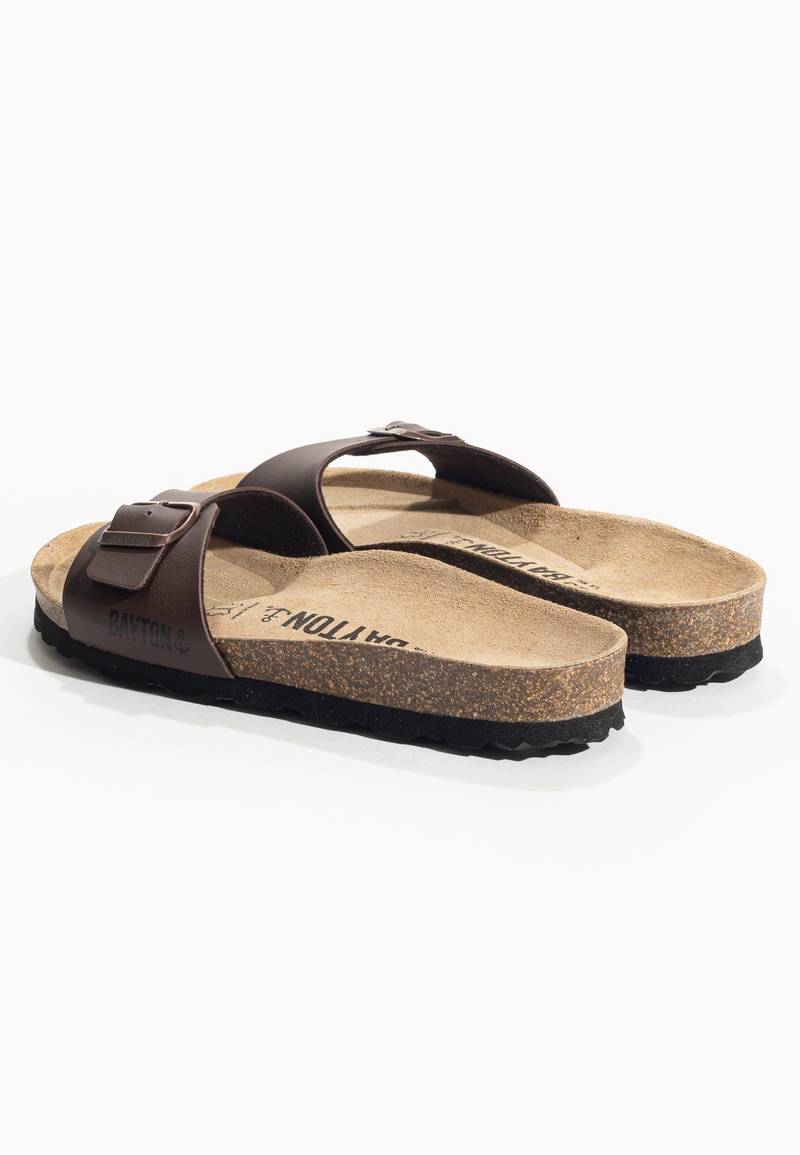 Sandalias Praga Marrón