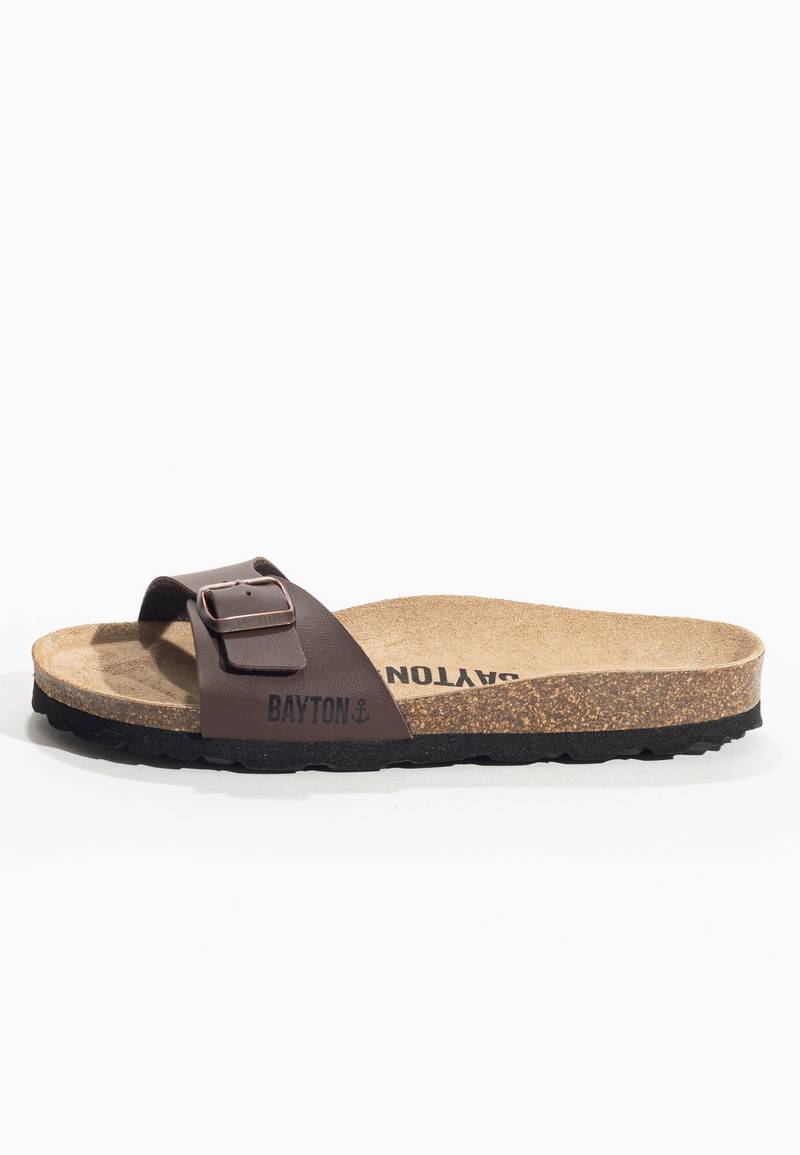 Sandalias Praga Marrón