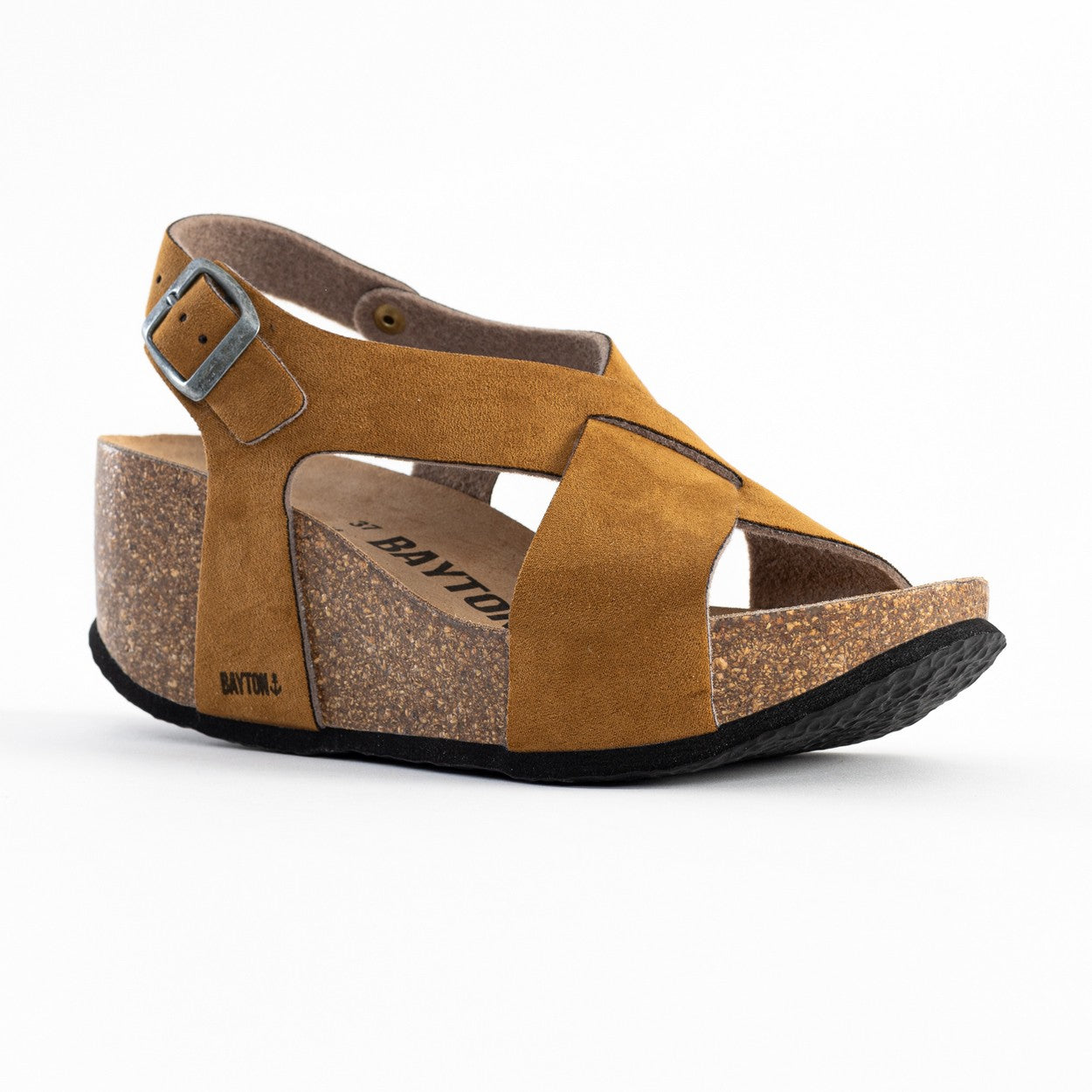 Rea Tan Wedge and Semi-Wedge Sandals