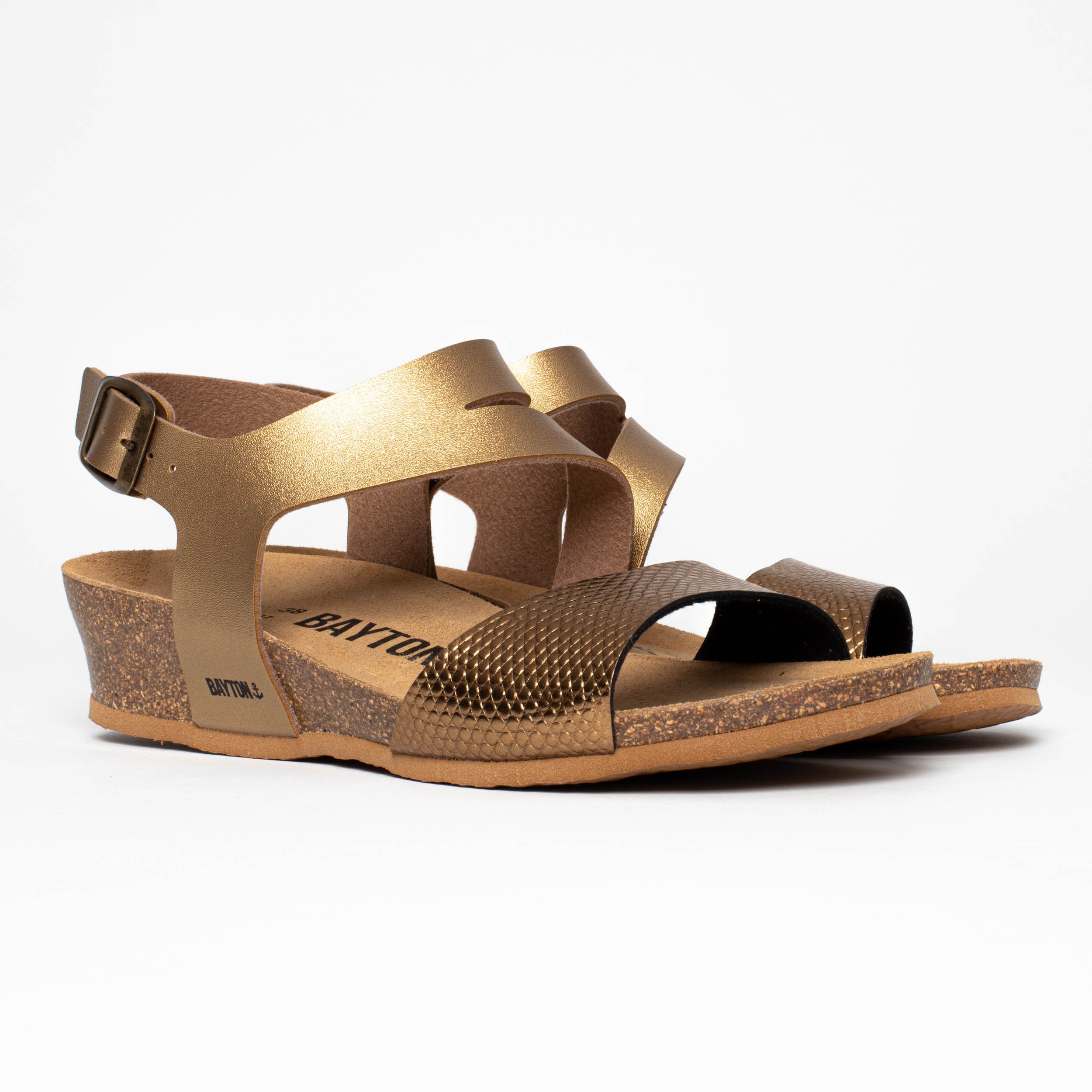 Reus Bronze Wedge and Semi-Wedge Sandals