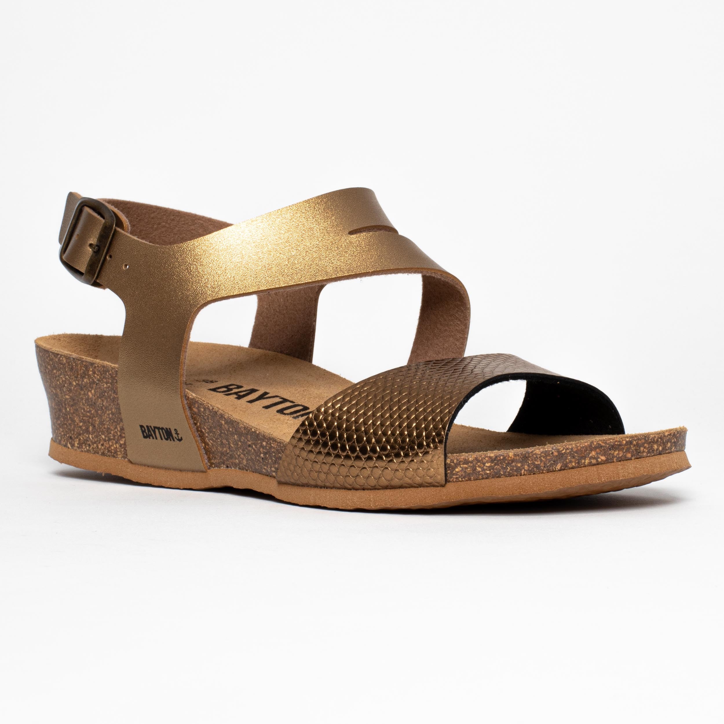 Reus Bronze Wedge and Semi-Wedge Sandals