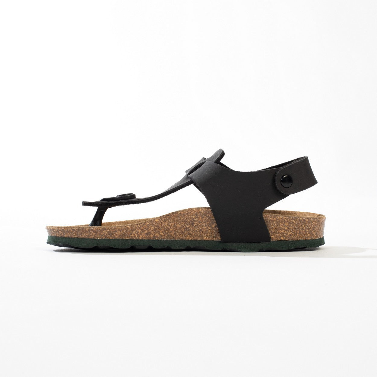 Sandalias Rhea con puntera abierta Negro