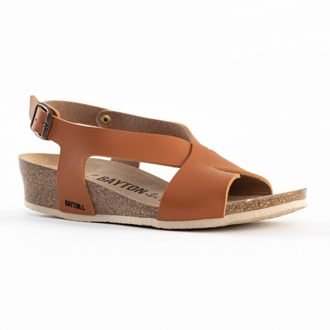 Salamanca Camel Wedge and Semi-Wedge Sandals