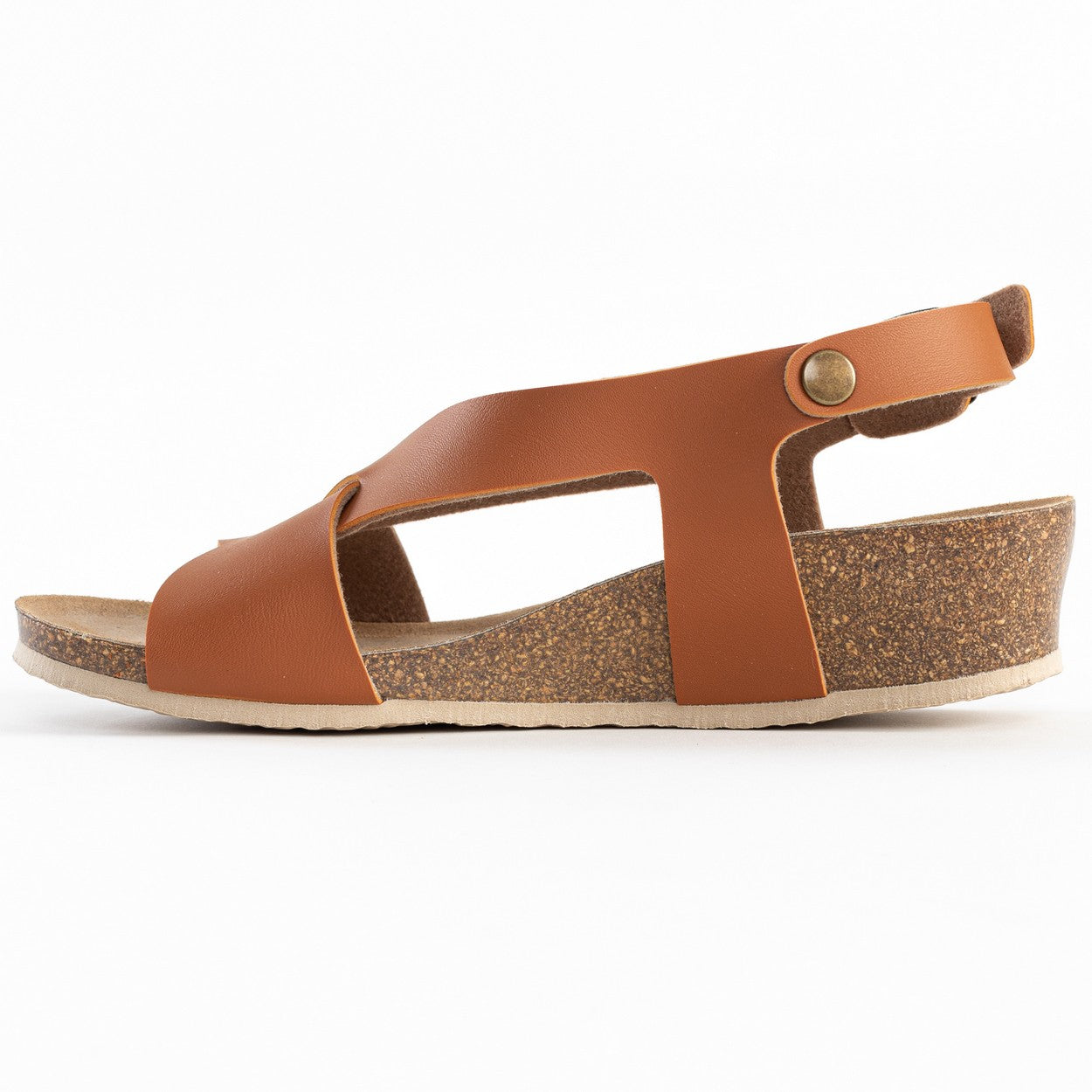 Salamanca Camel Wedge and Semi-Wedge Sandals