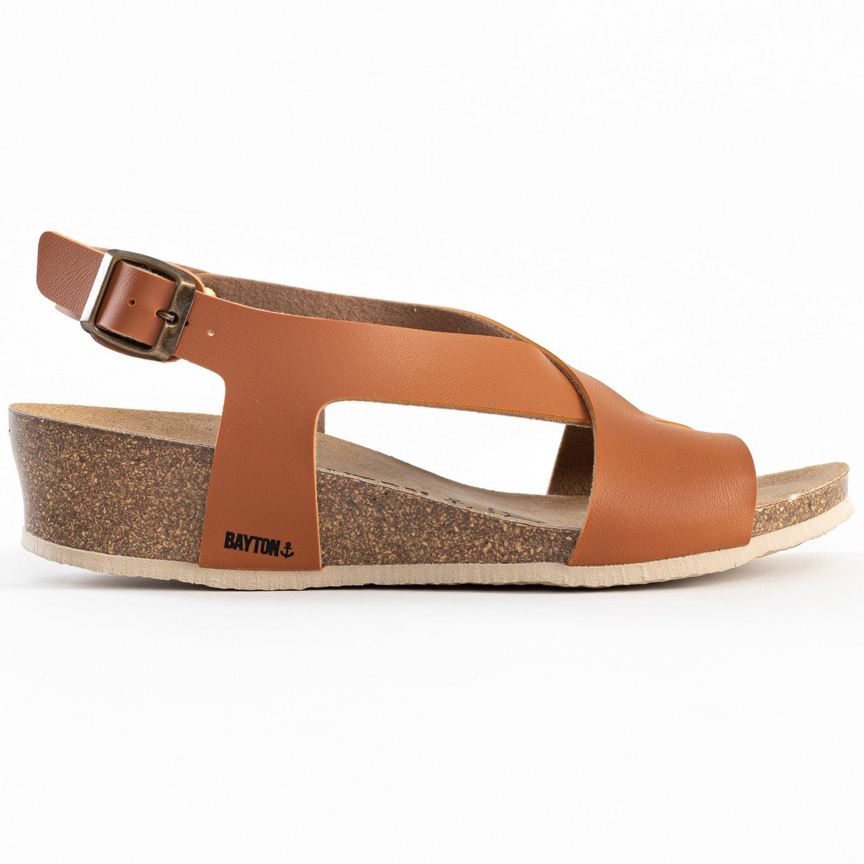 Salamanca Camel Wedge and Semi-Wedge Sandals