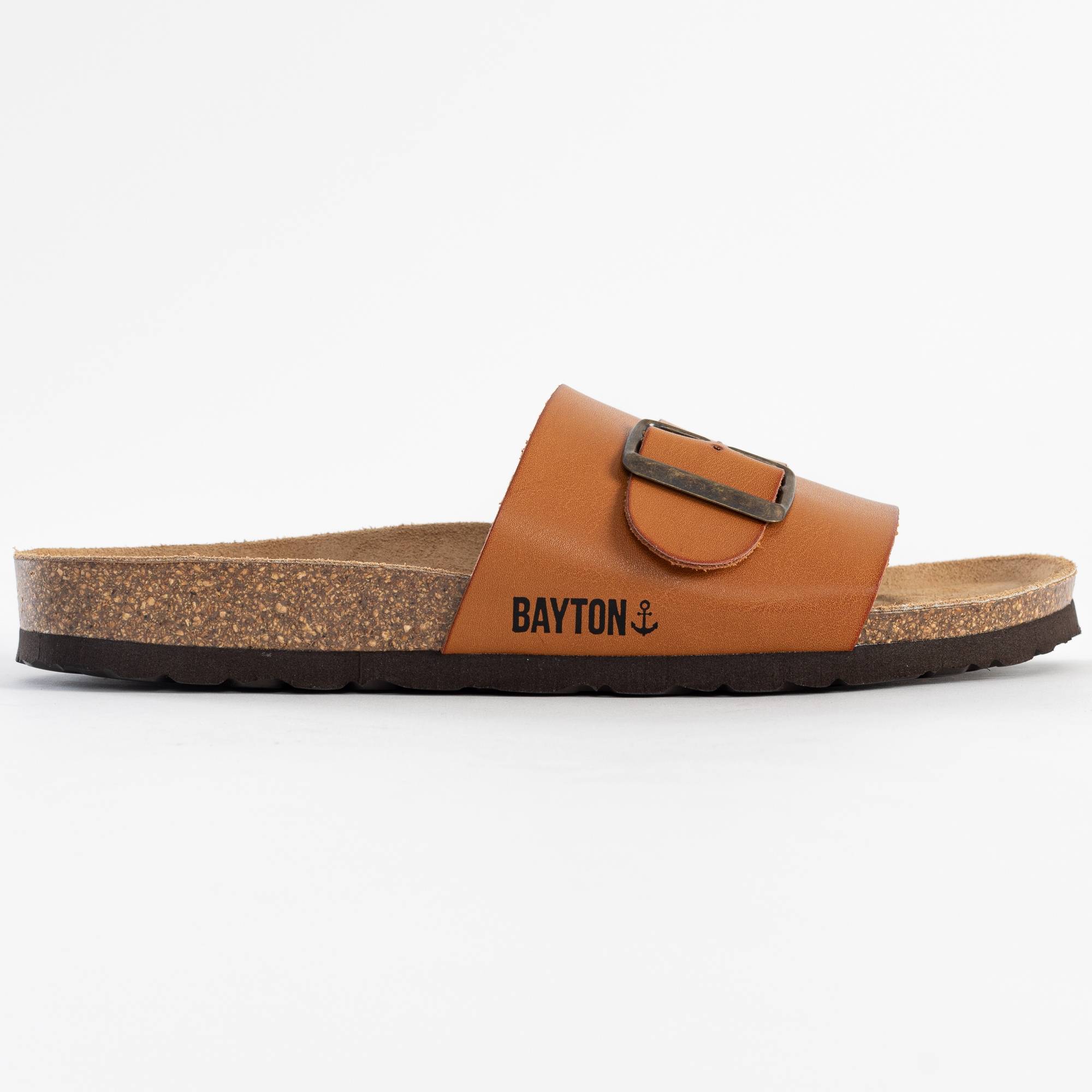 Sombrero 1 Strap Sandals Tan