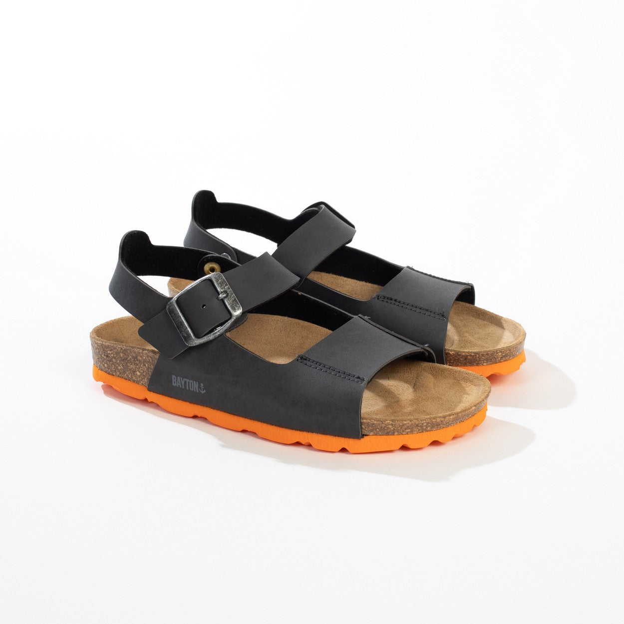 Spezia Anthracite Multi-Strap Sandals