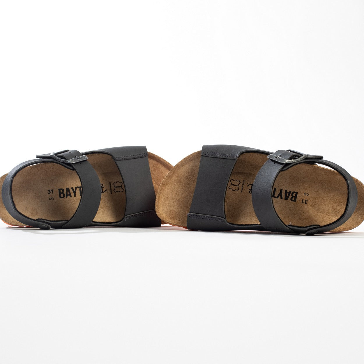 Spezia Anthracite Multi-Strap Sandals