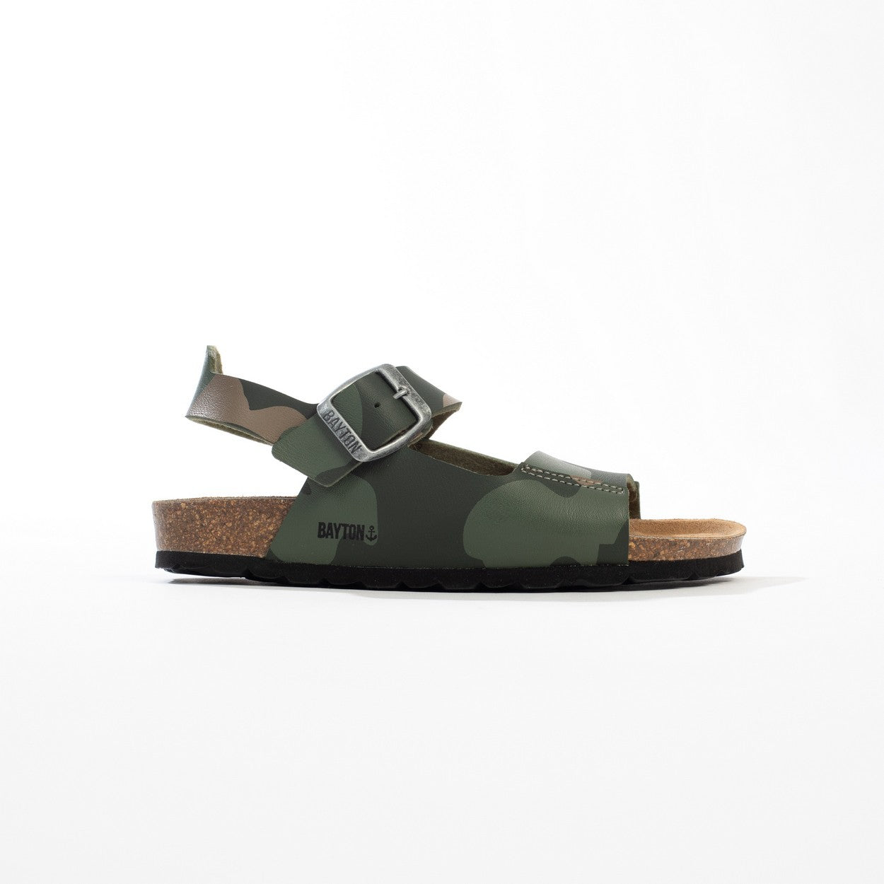 Spezia Khaki Multi-Strap Sandals