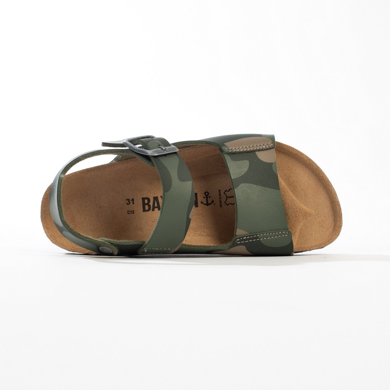 Spezia Khaki Multi-Strap Sandals