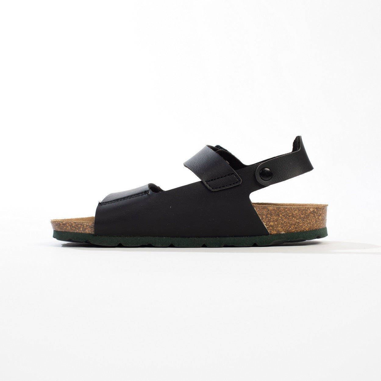 Spezia Black Multi-Strap Sandals