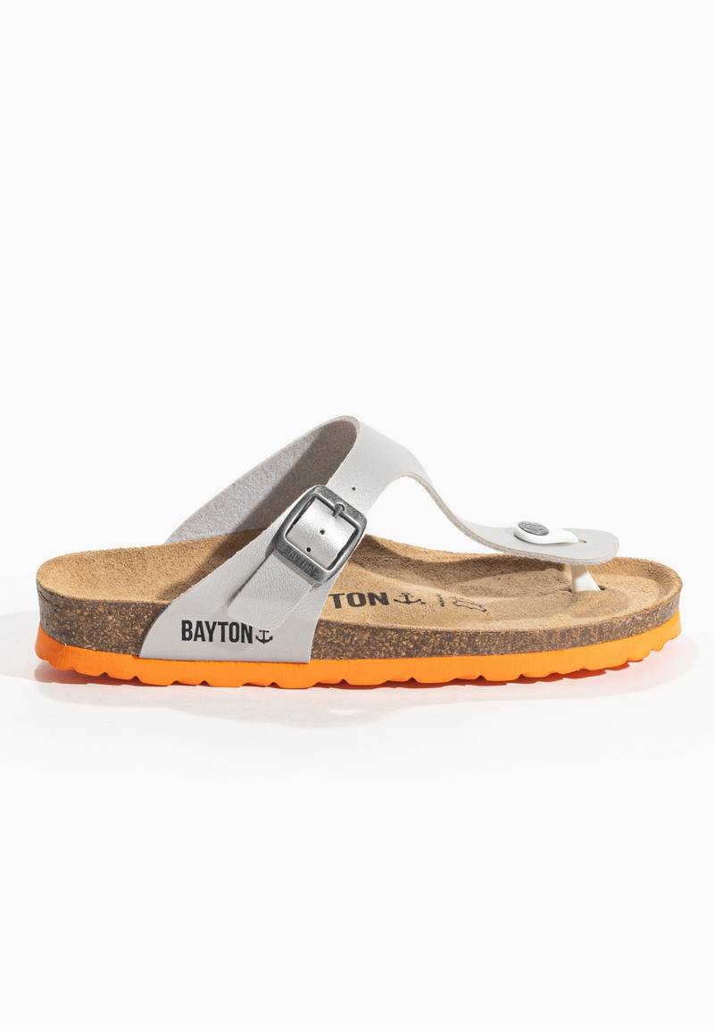 Suryia Silver Toe-Thong Sandals