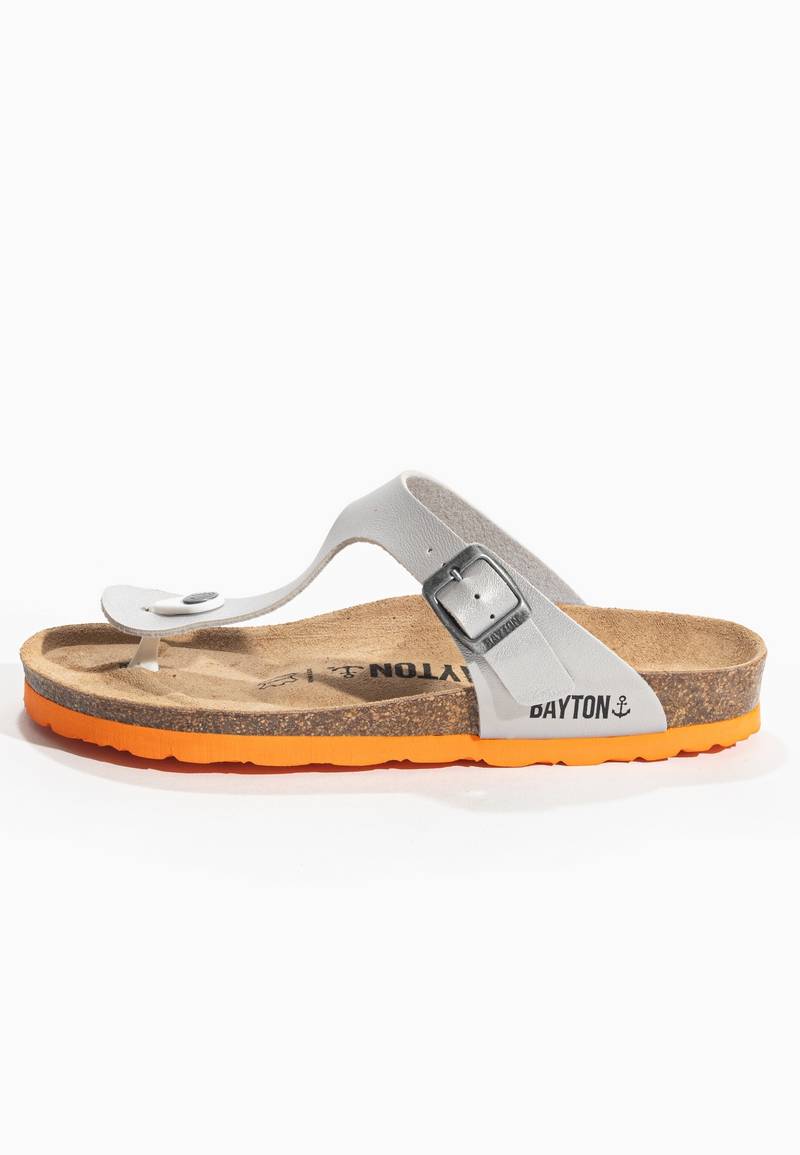 Suryia Silver Toe-Thong Sandals