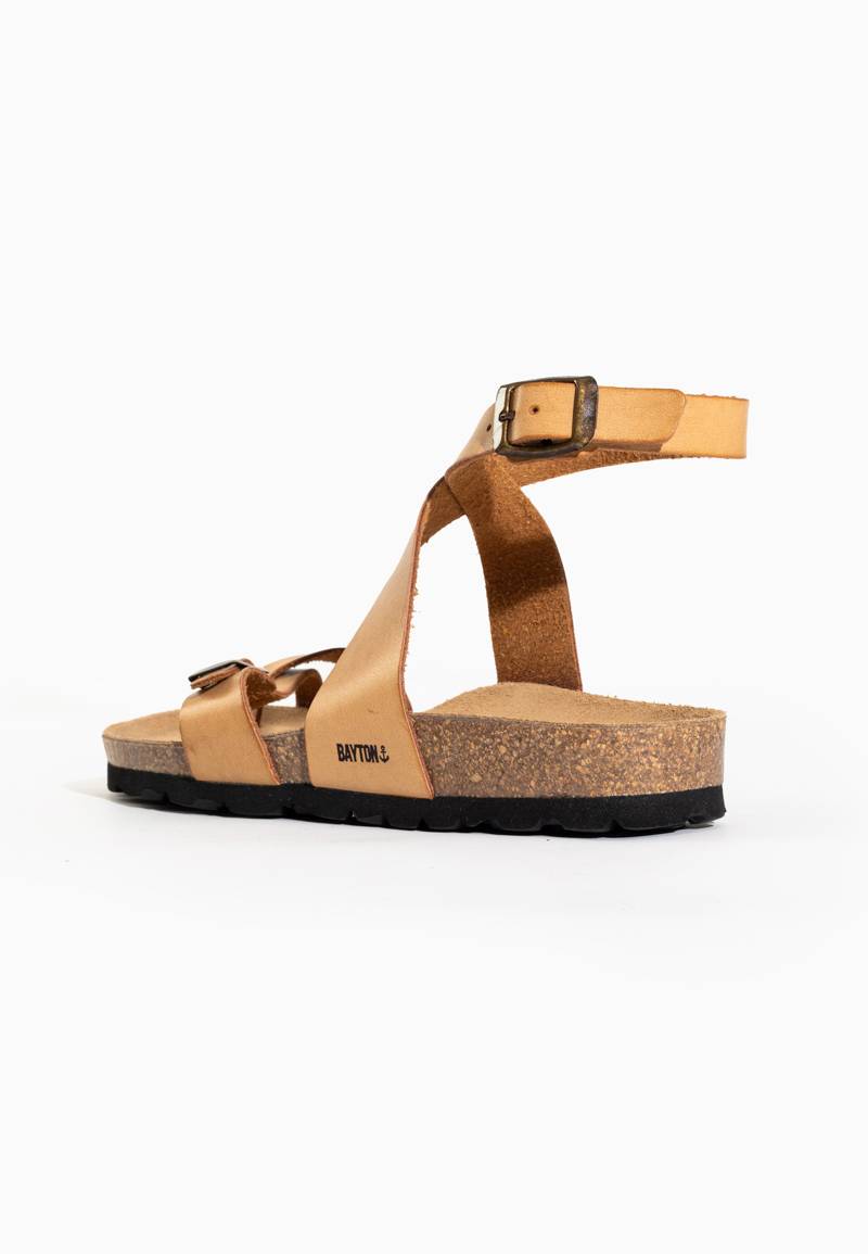 Sandalia Punta Cisne Camel