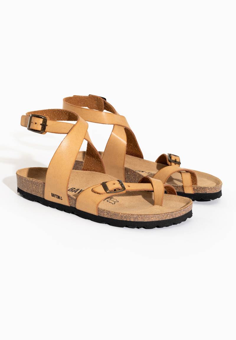 Sandalia Punta Cisne Camel