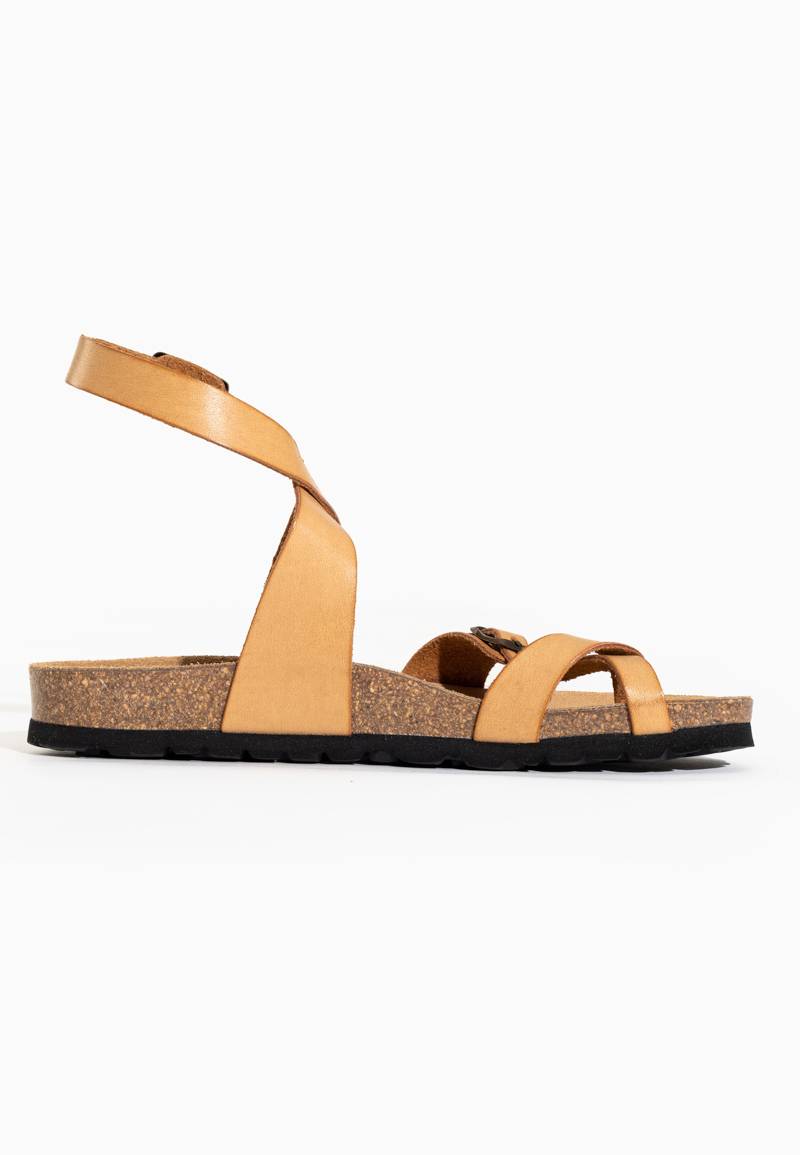 Sandalia Punta Cisne Camel