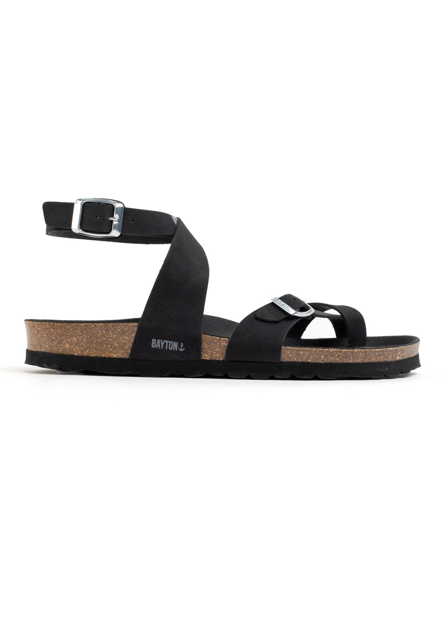 Black Swan Toe-Strap Sandals