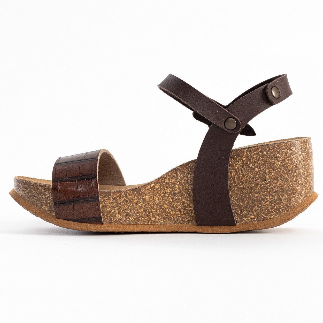 Toledo Tan Wedge and Semi-Wedge Sandals