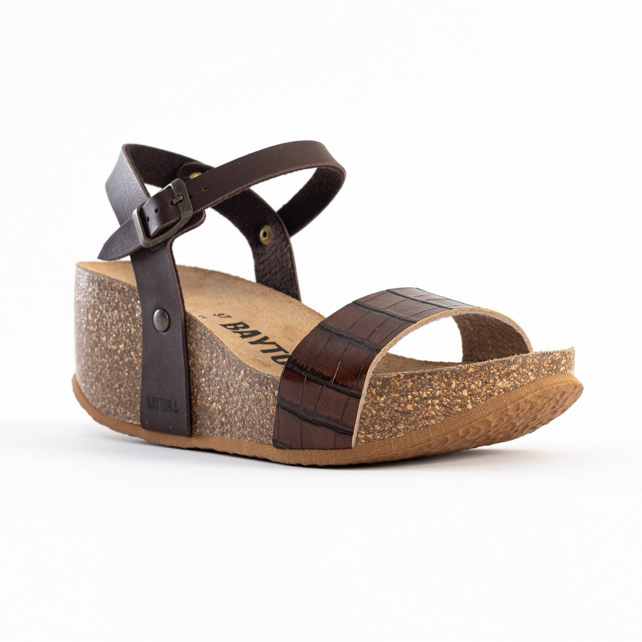 Toledo Tan Wedge and Semi-Wedge Sandals