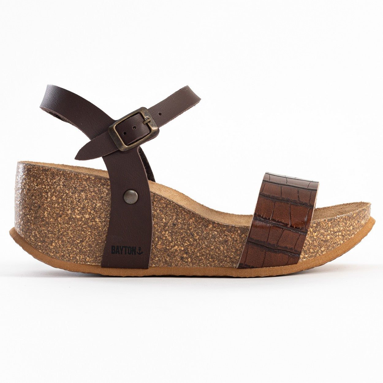 Toledo Tan Wedge and Semi-Wedge Sandals