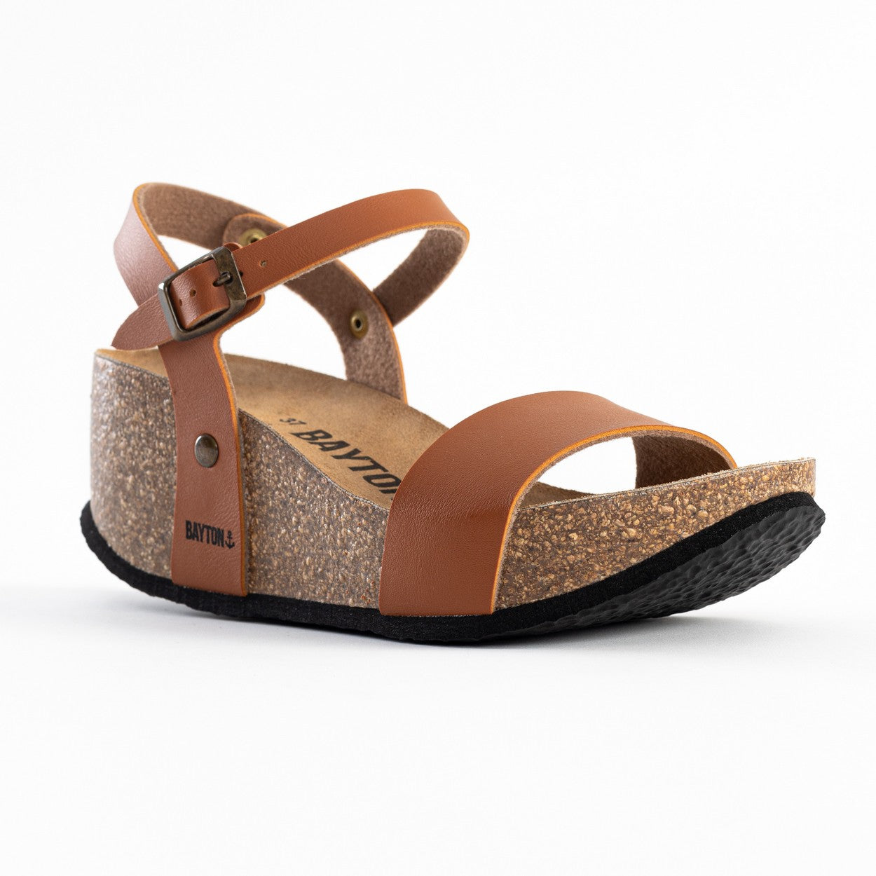 Toledo Camel Wedge and Semi-Wedge Sandals