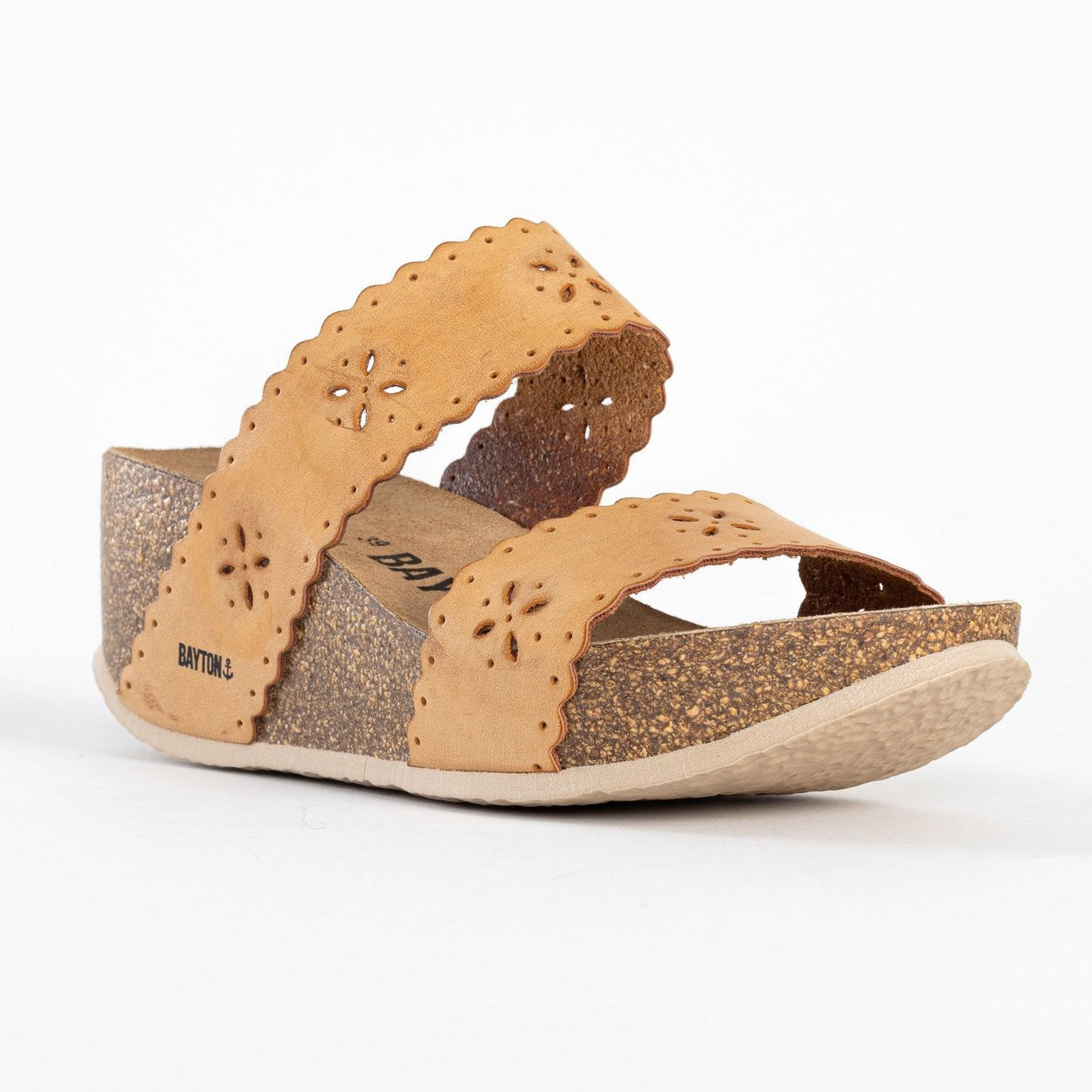 Tomar Beige Wedge and Semi-Wedge Sandals