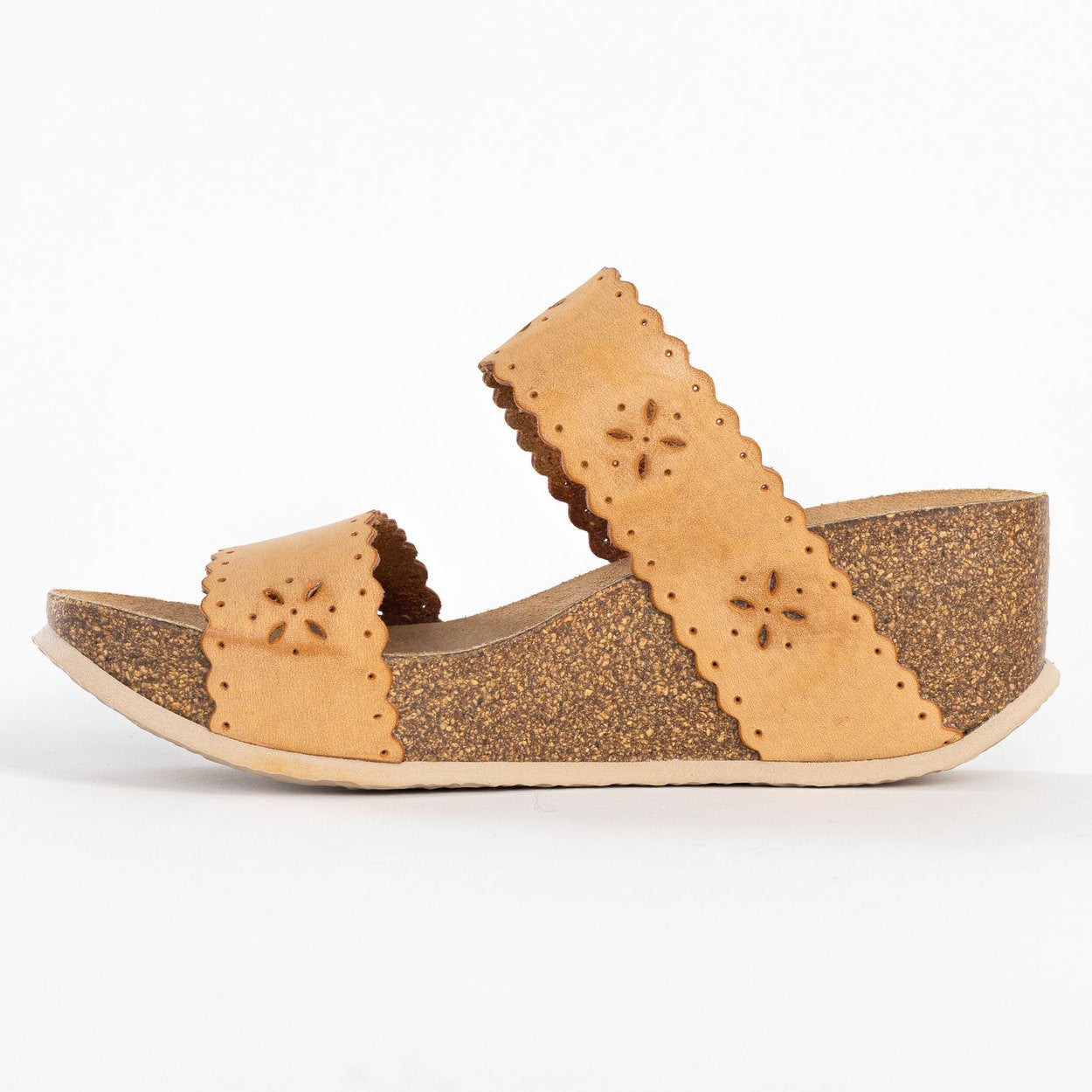 Sandalias Tomar Cuña Y Semicuña Beige