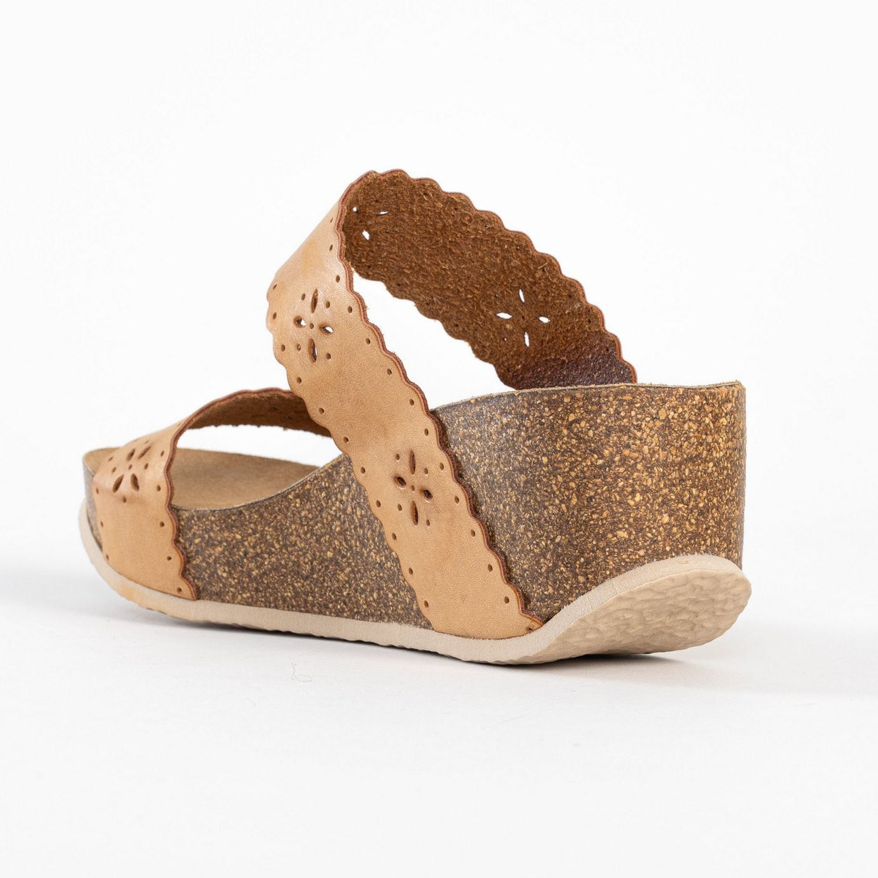 Tomar Beige Wedge and Semi-Wedge Sandals