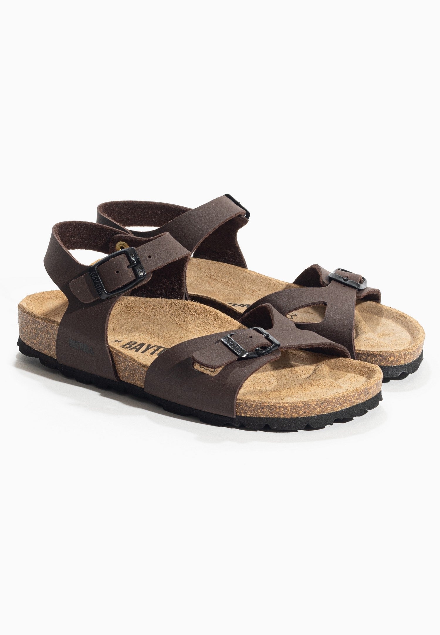 Tonka Brown Multi-Strap Sandals