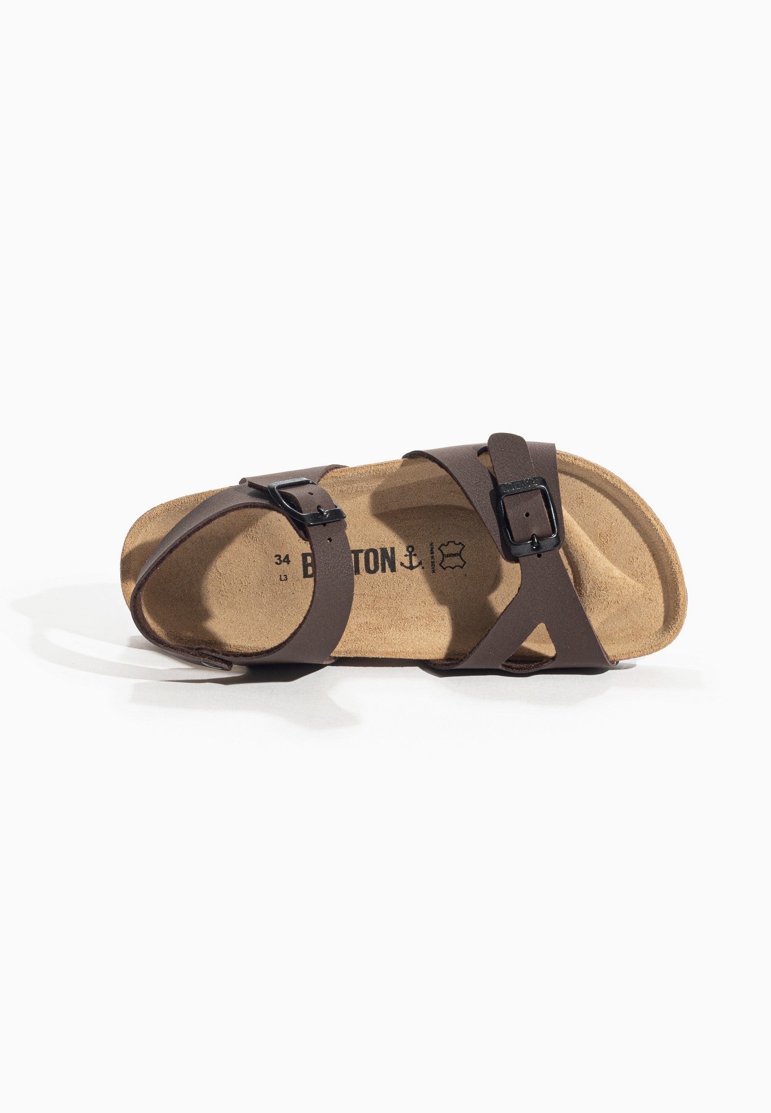 Tonka Brown Multi-Strap Sandals