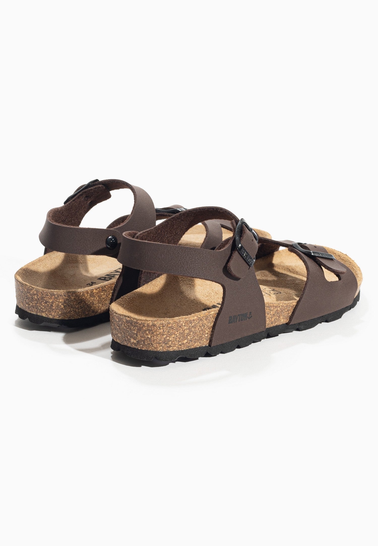 Tonka Brown Multi-Strap Sandals