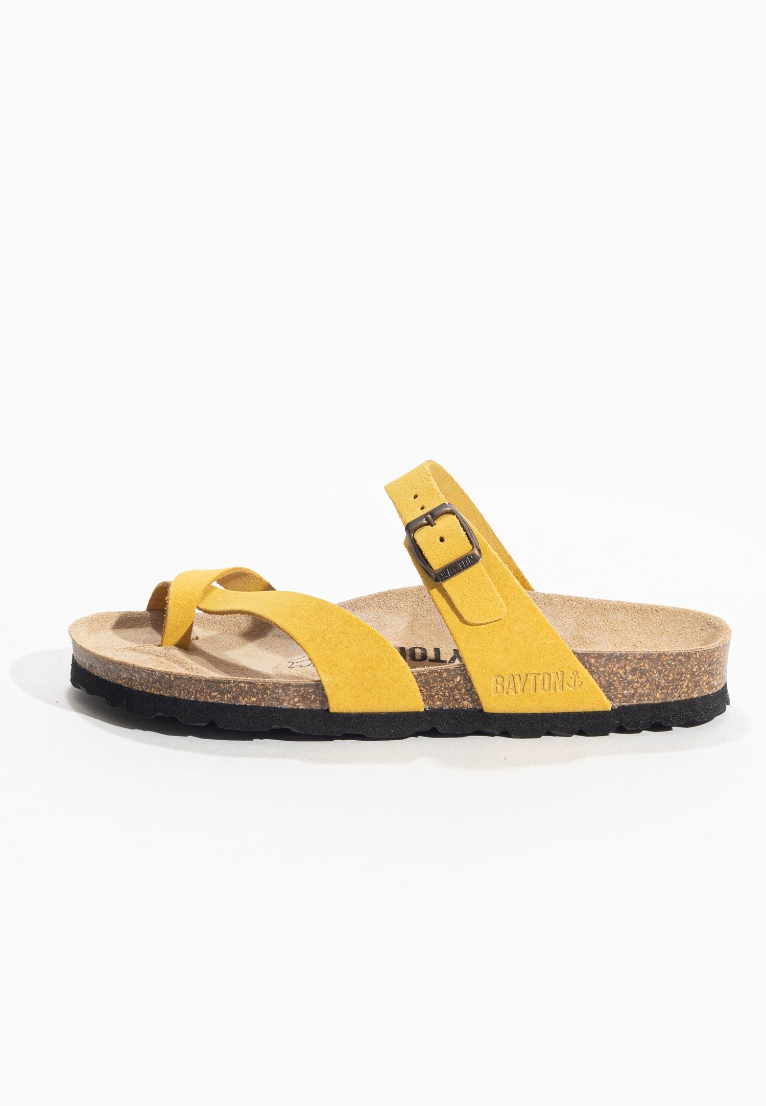 Yellow Triade Toe-Strap Sandals