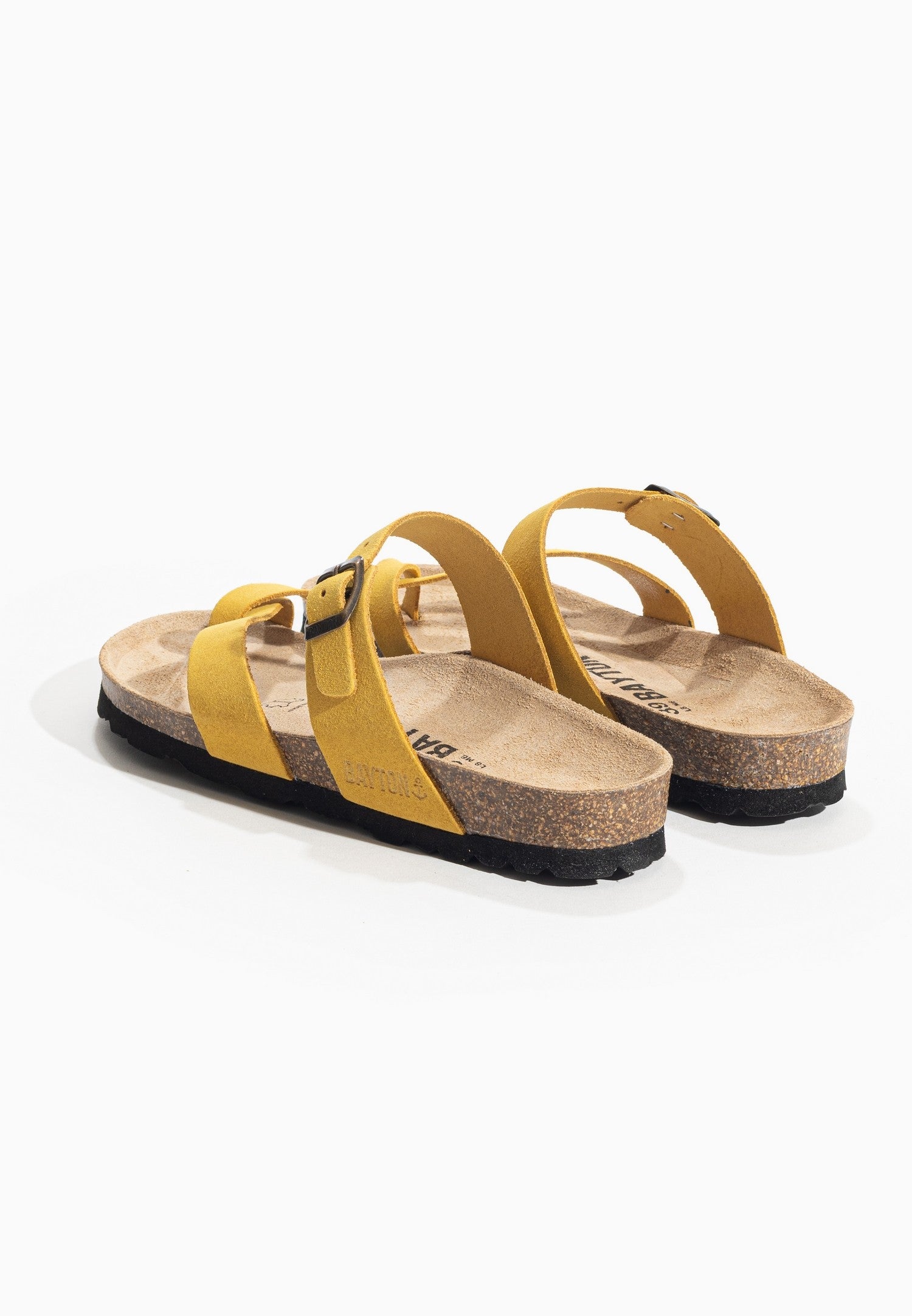 Yellow Triade Toe-Strap Sandals