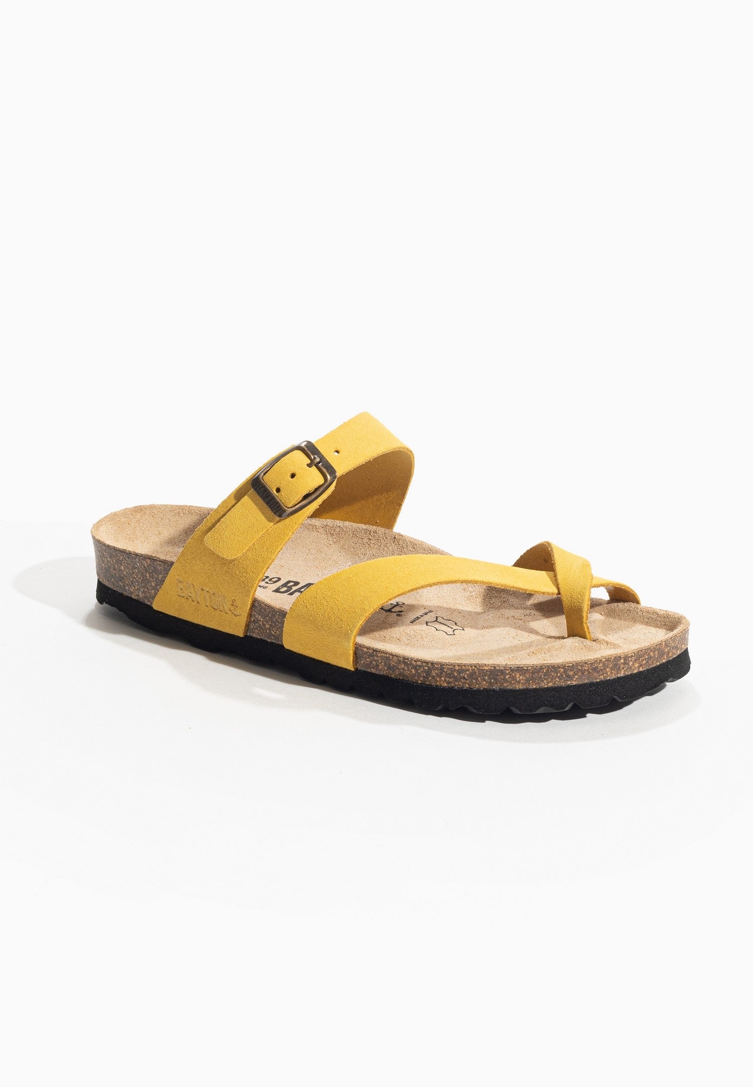 Yellow Triade Toe-Strap Sandals