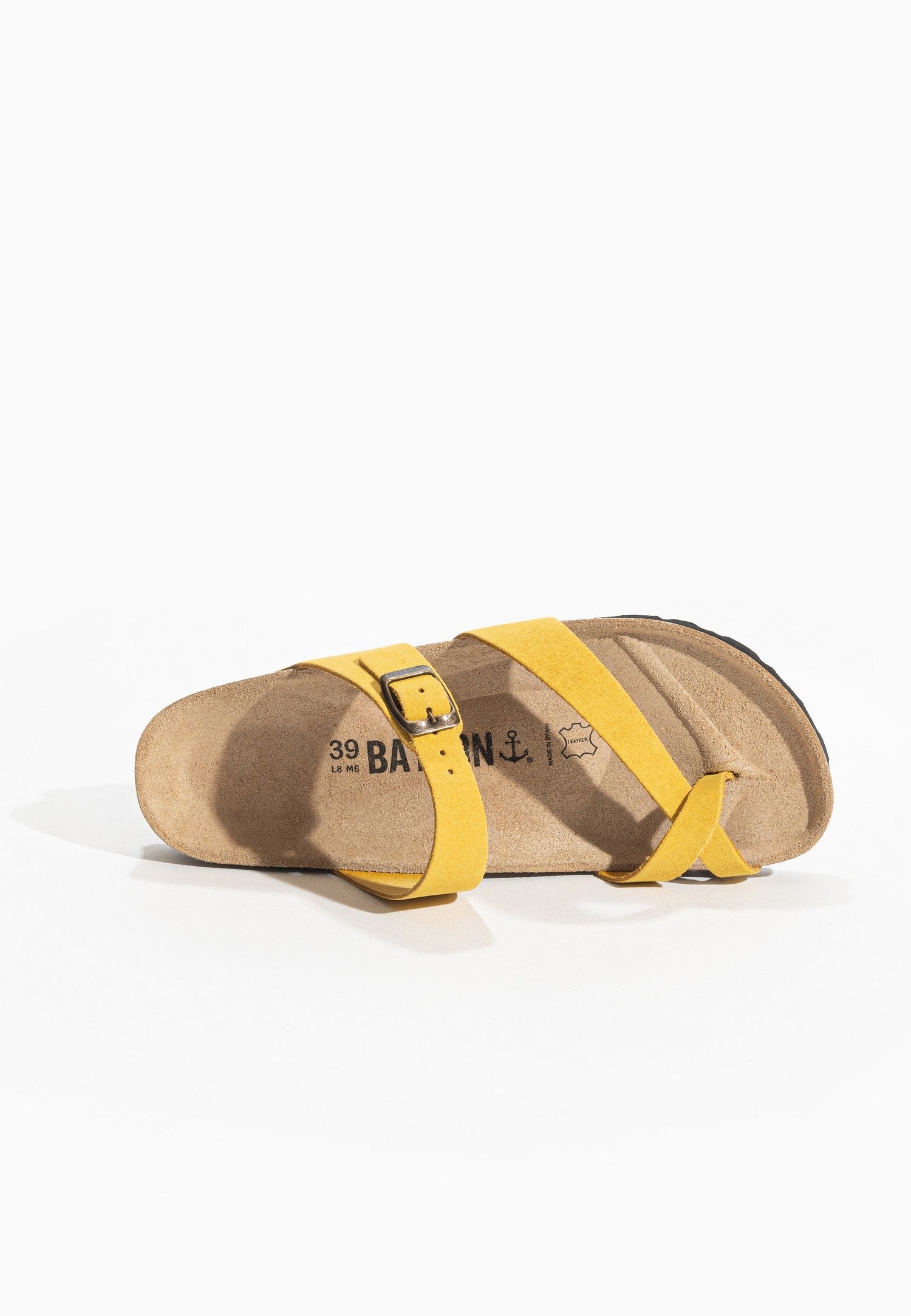 Yellow Triade Toe-Strap Sandals