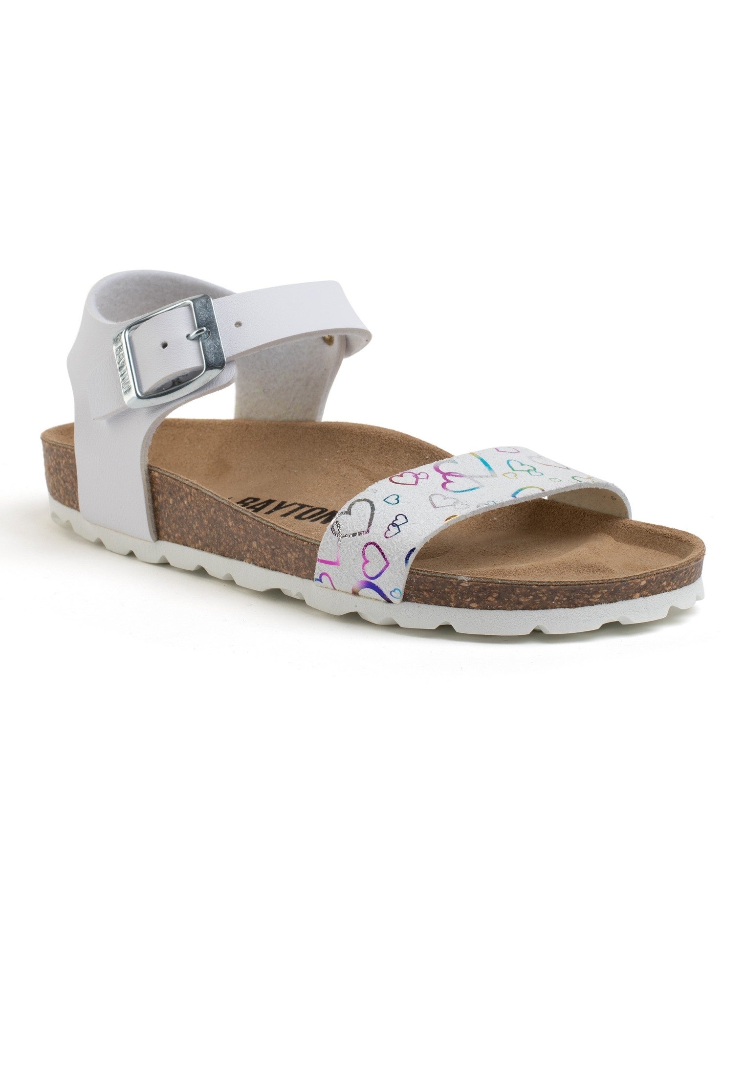 White Tyche Multi-Strap Sandals