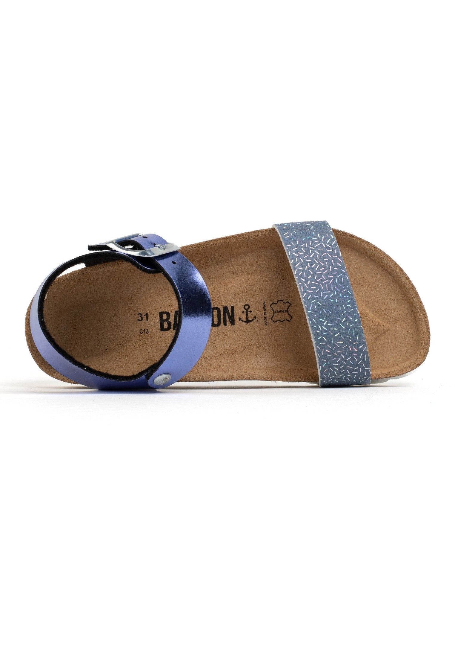 Sandales Multi-Brides Tyche Bleu