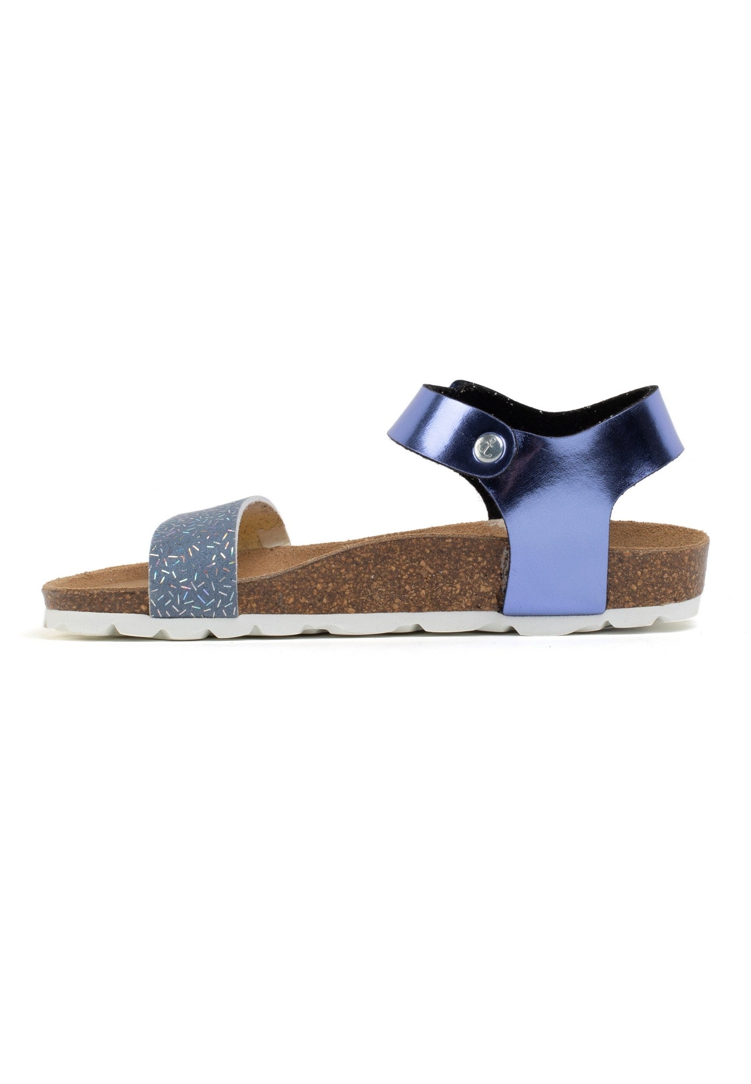 Tyche Blue Multi-Strap Sandals