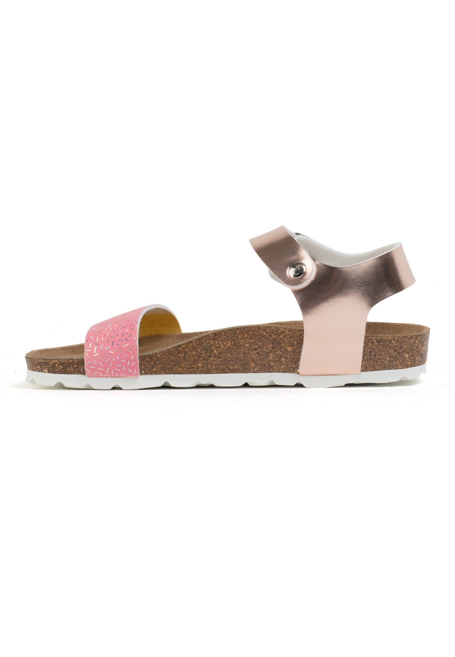 Tyche Light Pink Multi-Strap Sandals