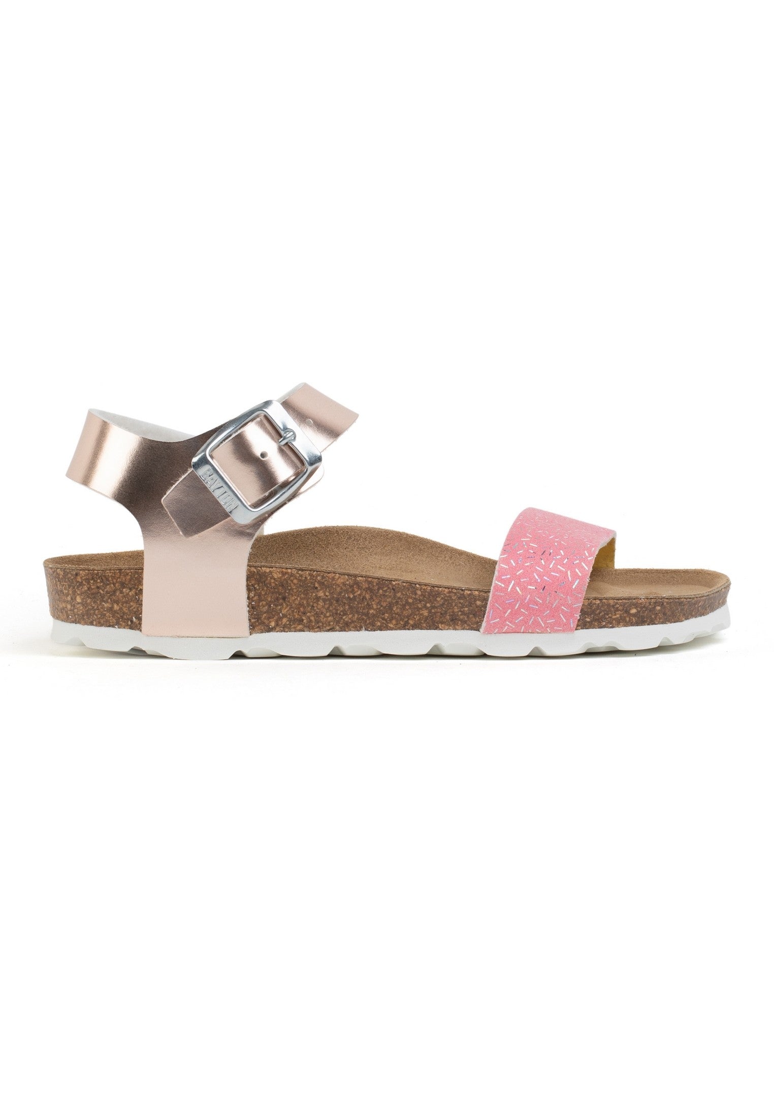 Tyche Light Pink Multi-Strap Sandals