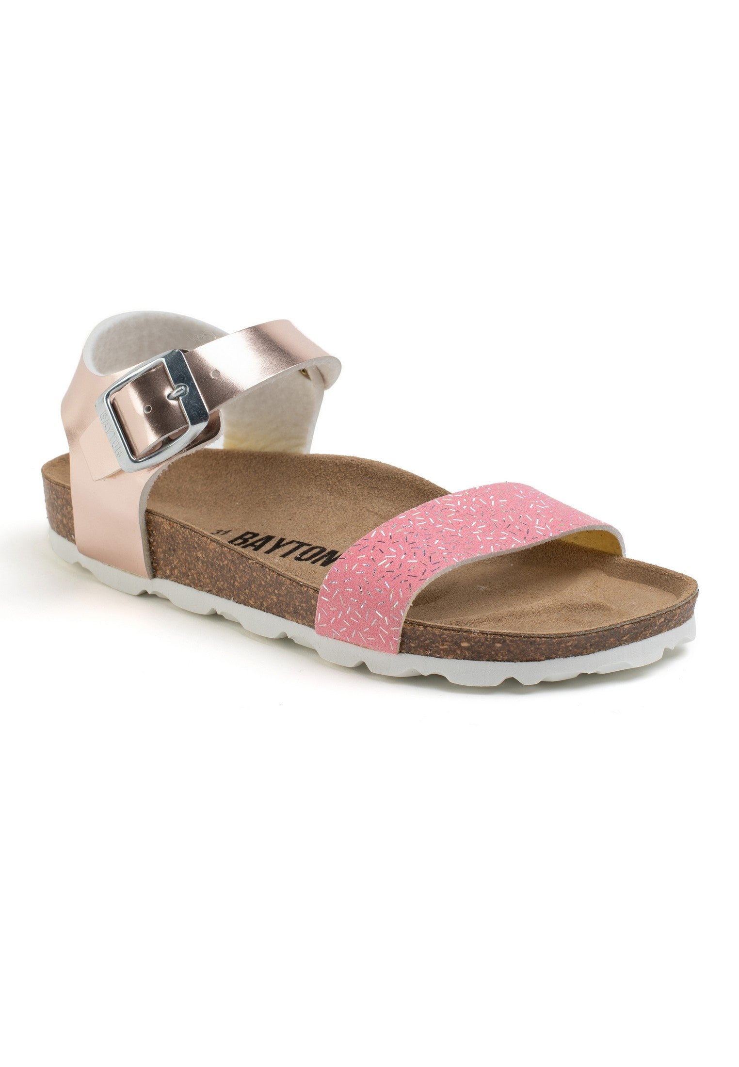 Sandales Multi-Brides Tyche Rose Clair