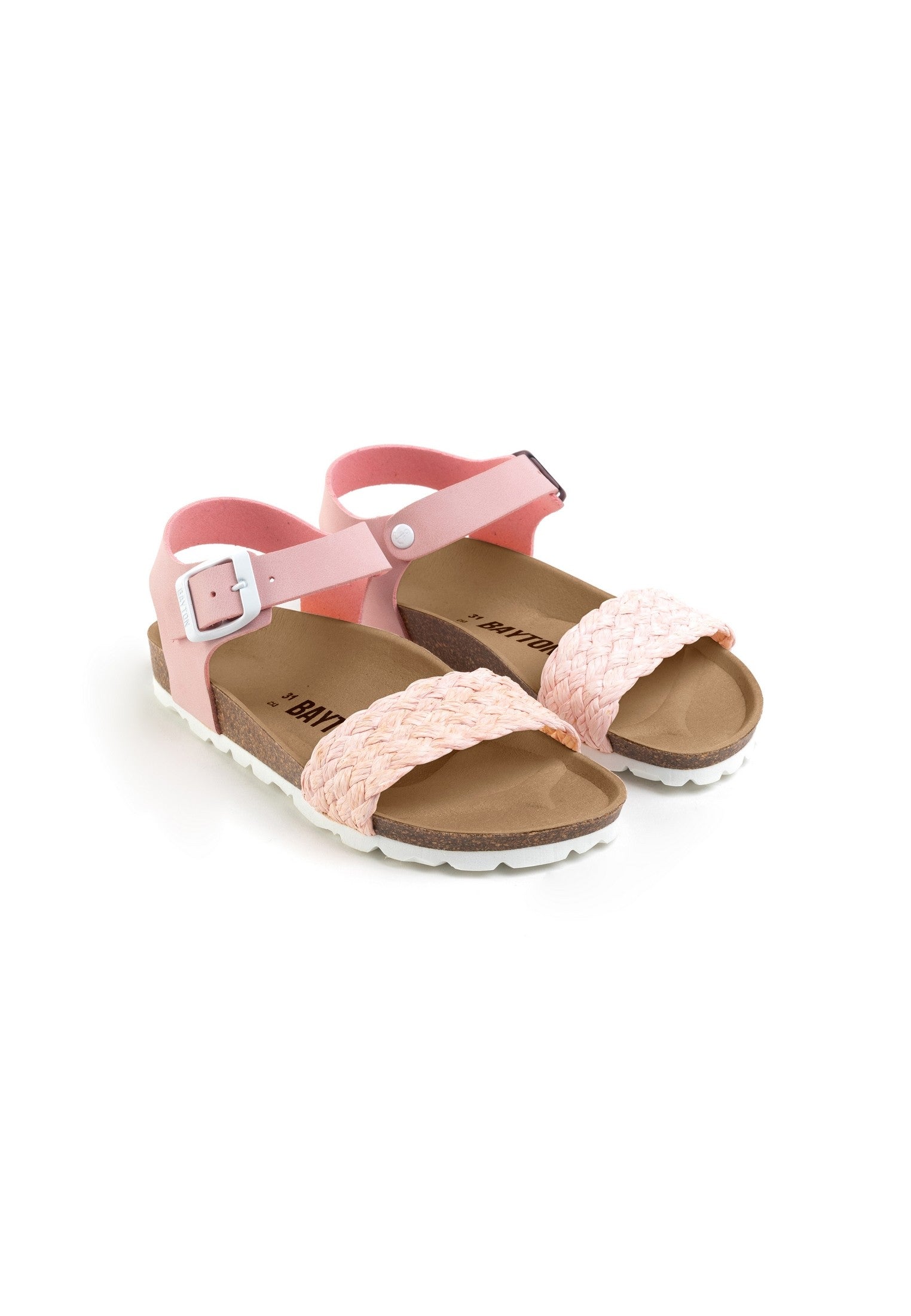 Pink Tyche Multi-Strap Sandals