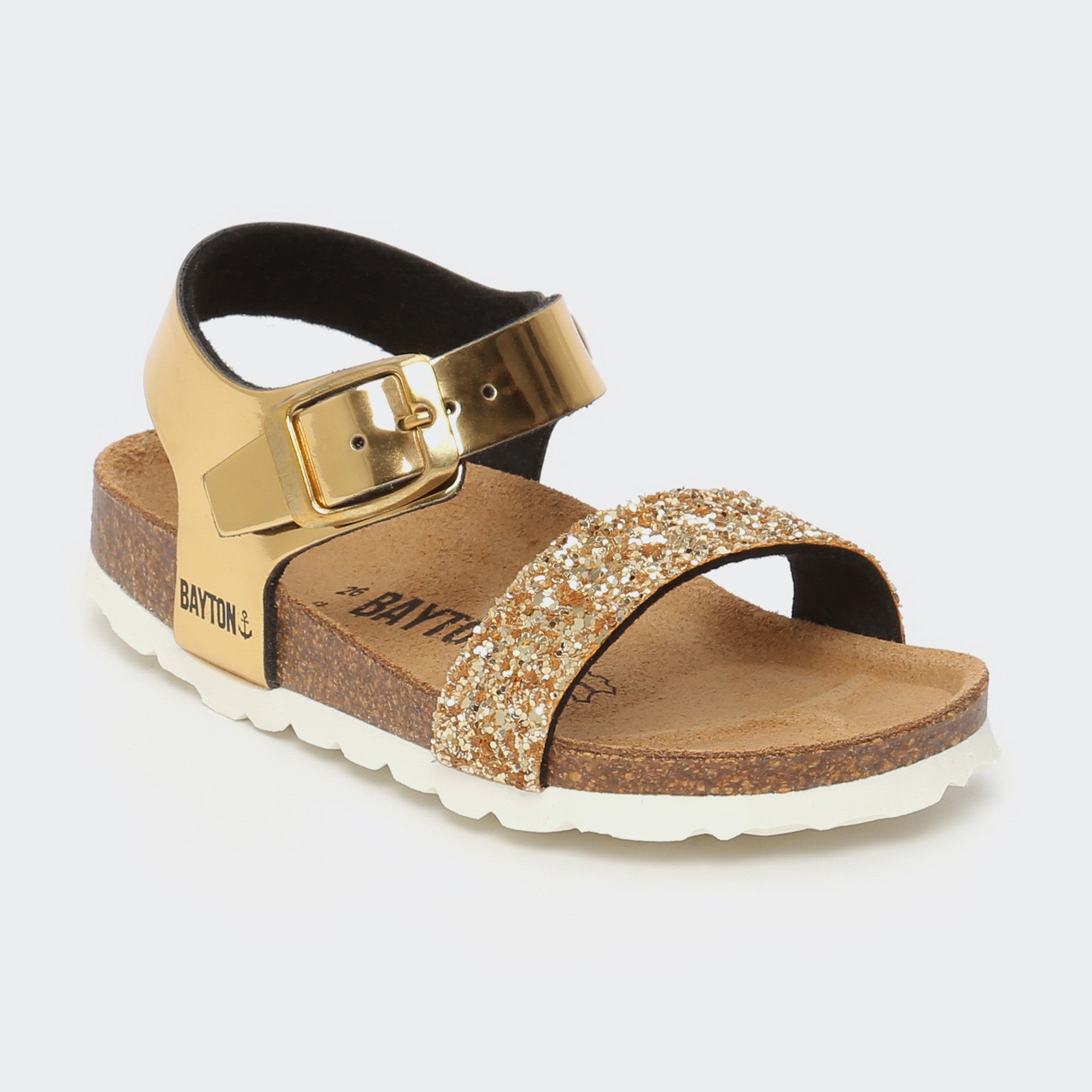 Hestia Black Multi-Strap Sandals