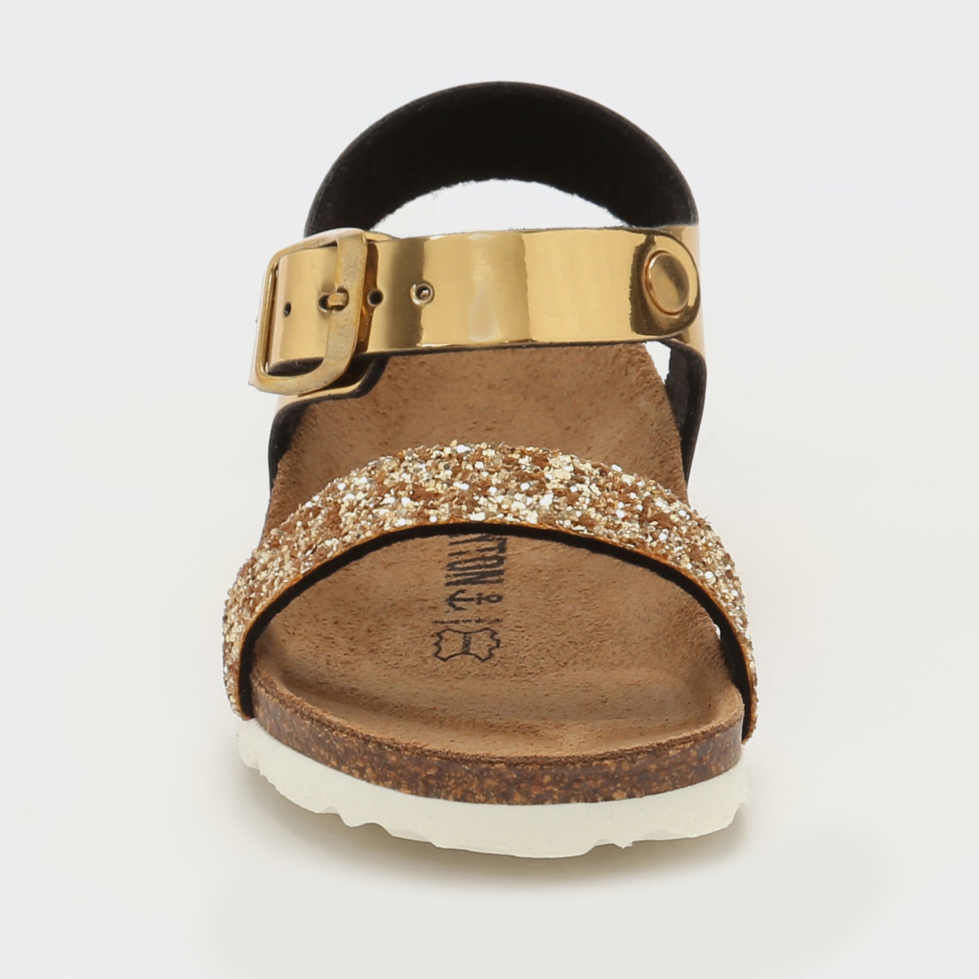 Hestia Black Multi-Strap Sandals